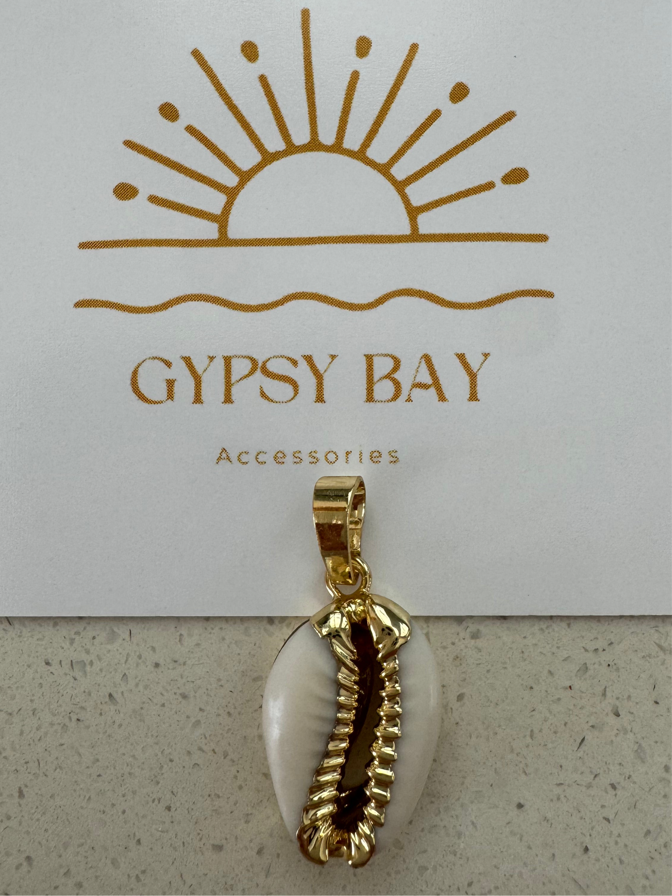 Cowrie Shell Charm