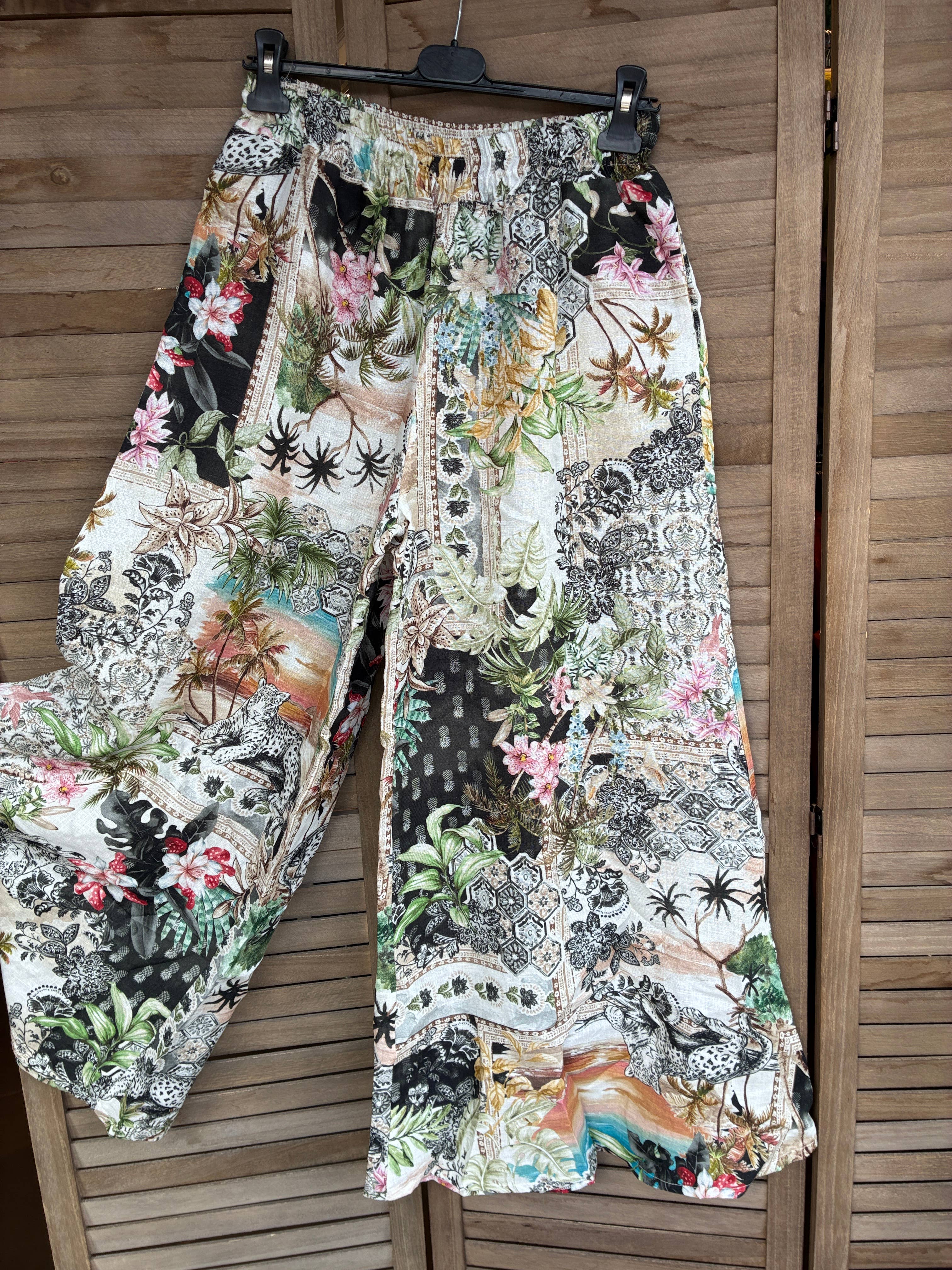 Fleur Linen Pants