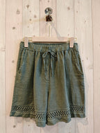 LINEN SHORTS