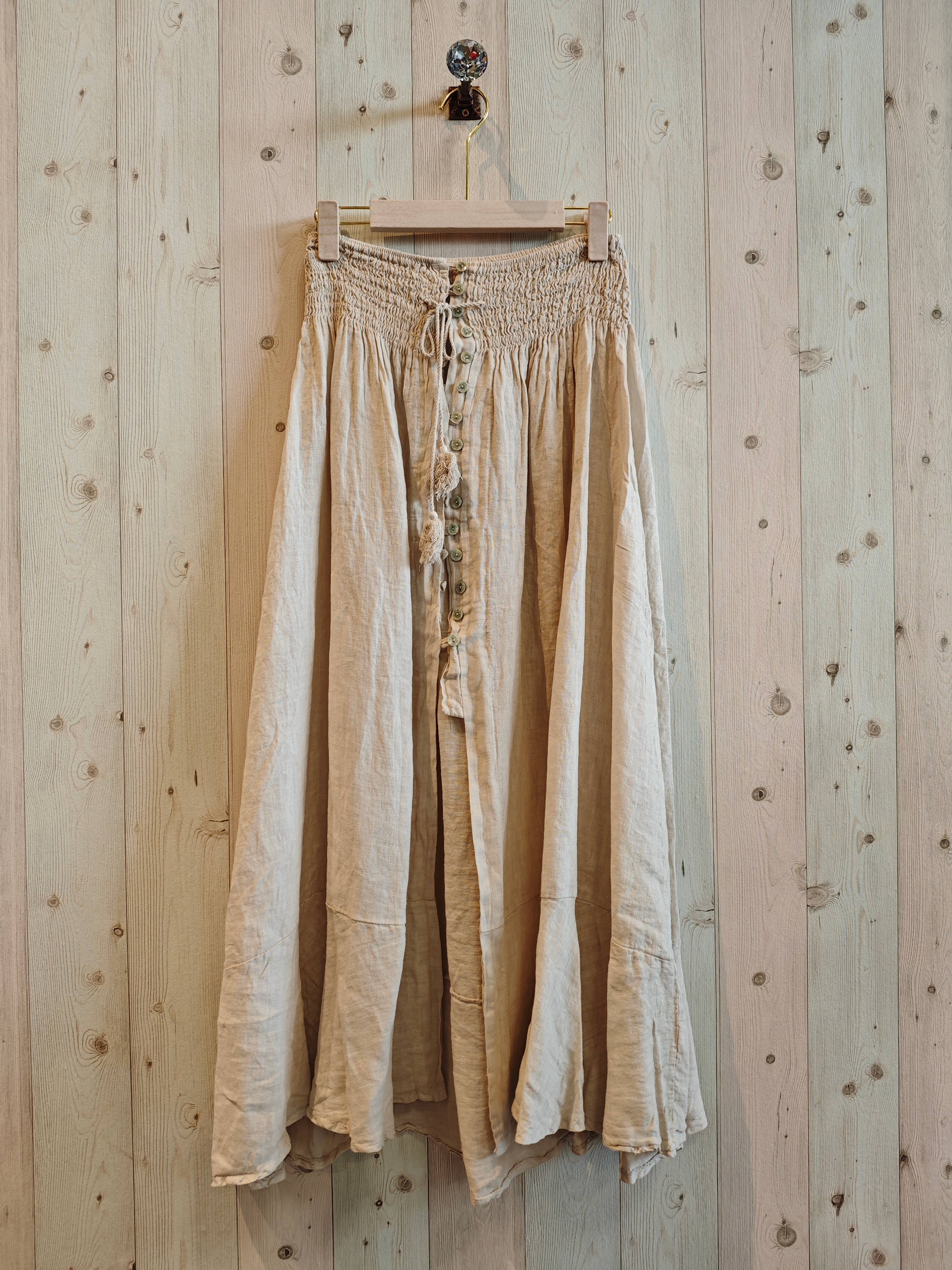 LINEN SKIRT