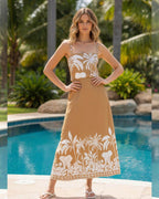 Tropic Maxi Dress - Sand