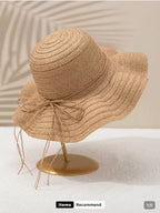 Girls straw hat
