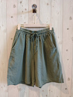 BERMUDA LINEN SHORTS