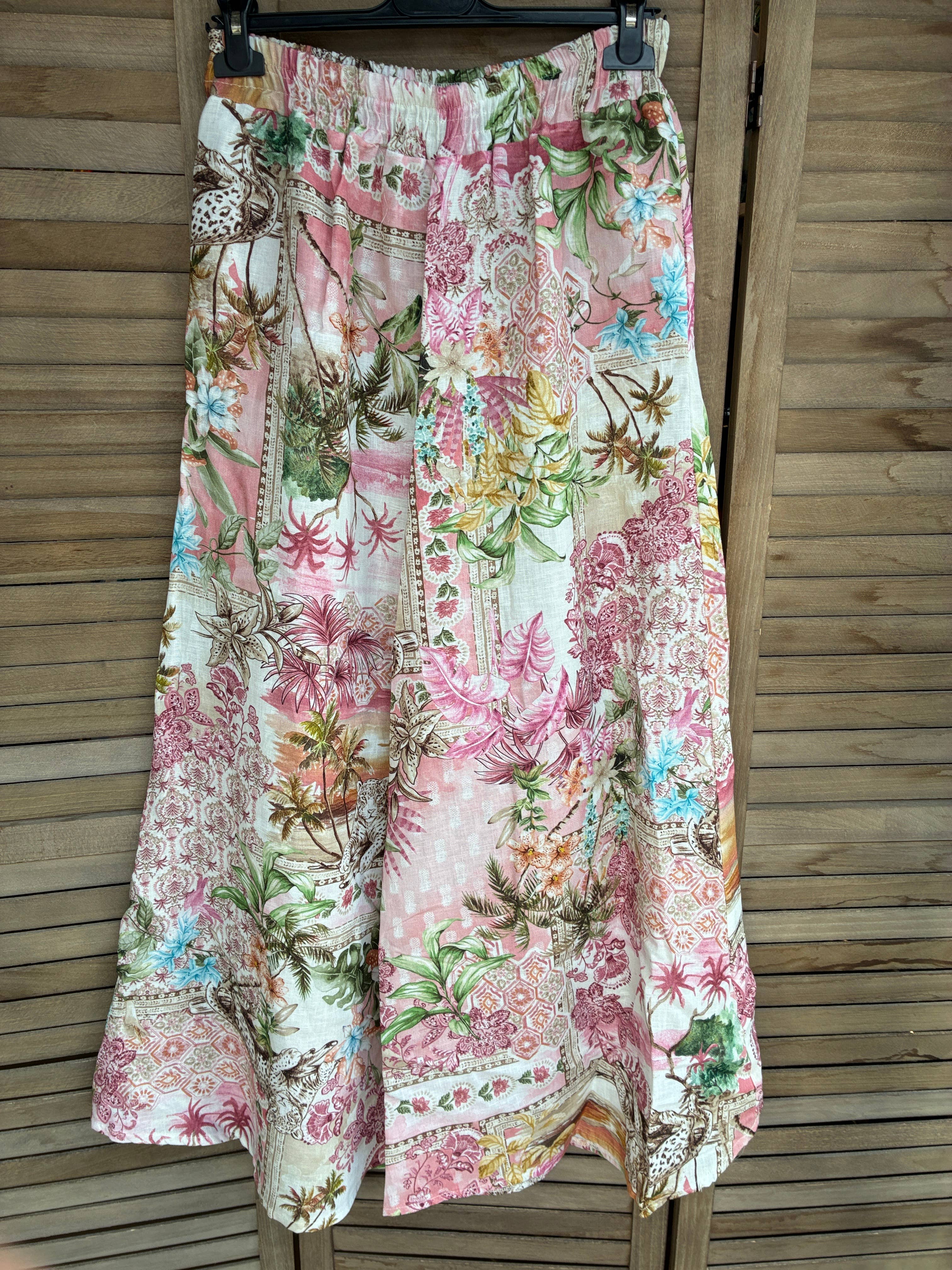 Fleur Linen Pants