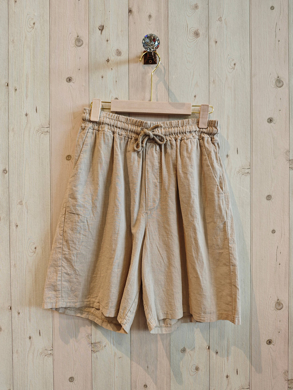 BERMUDA LINEN SHORTS
