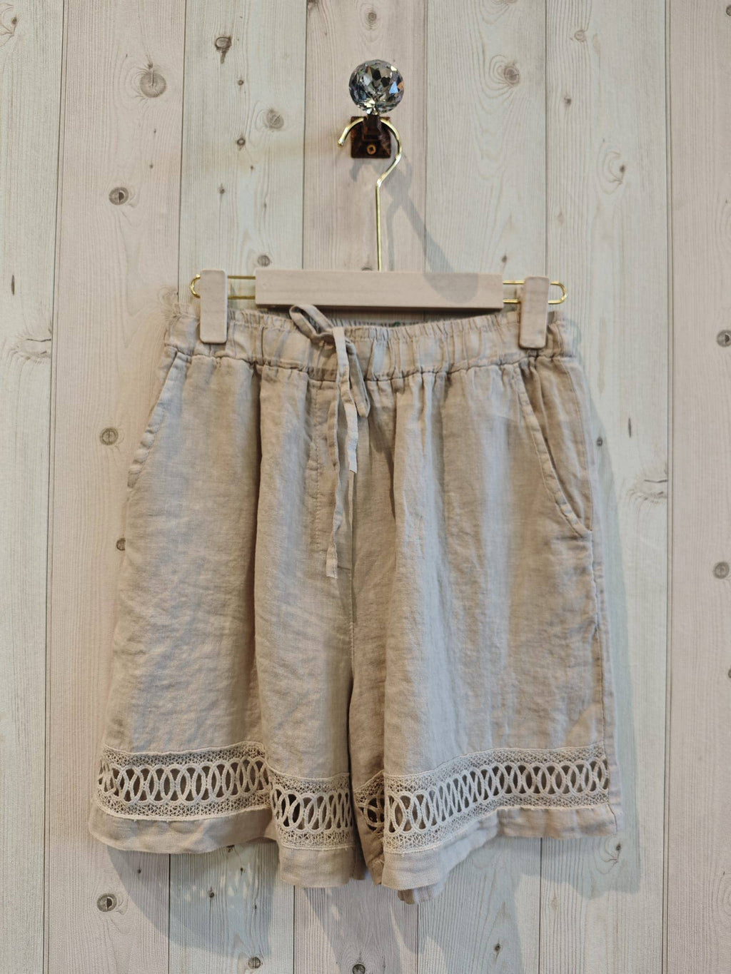 LINEN SHORTS