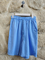 BERMUDA LINEN SHORTS