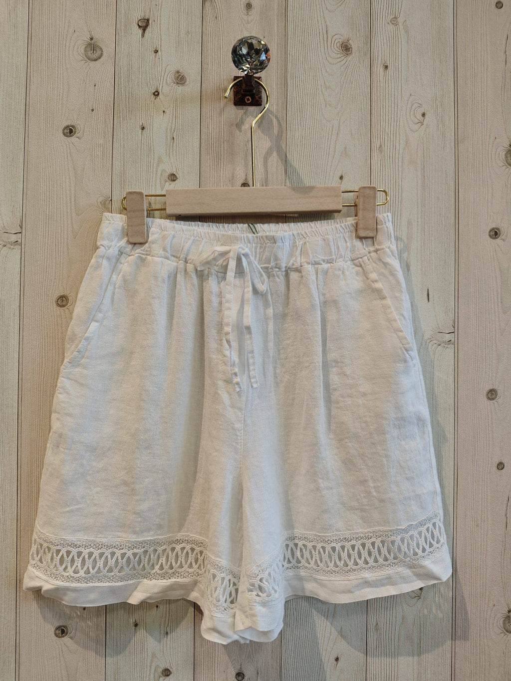LINEN SHORTS