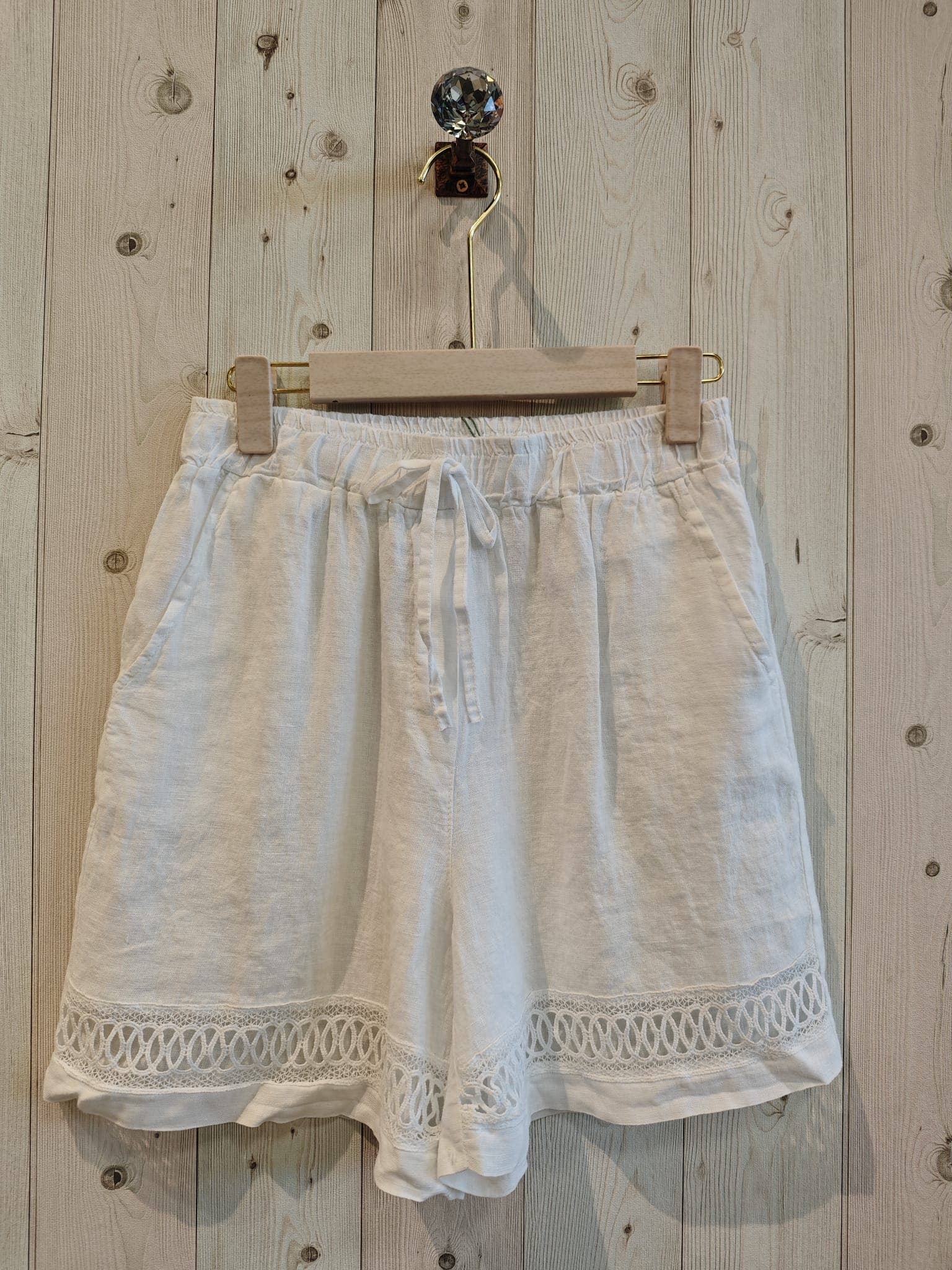 LINEN SHORTS