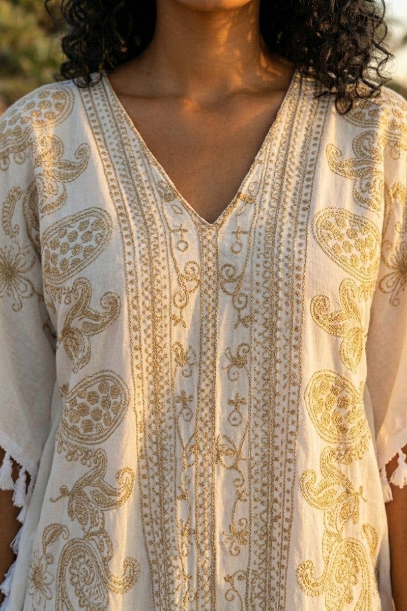 PAROS WHITE SHORT DRESS