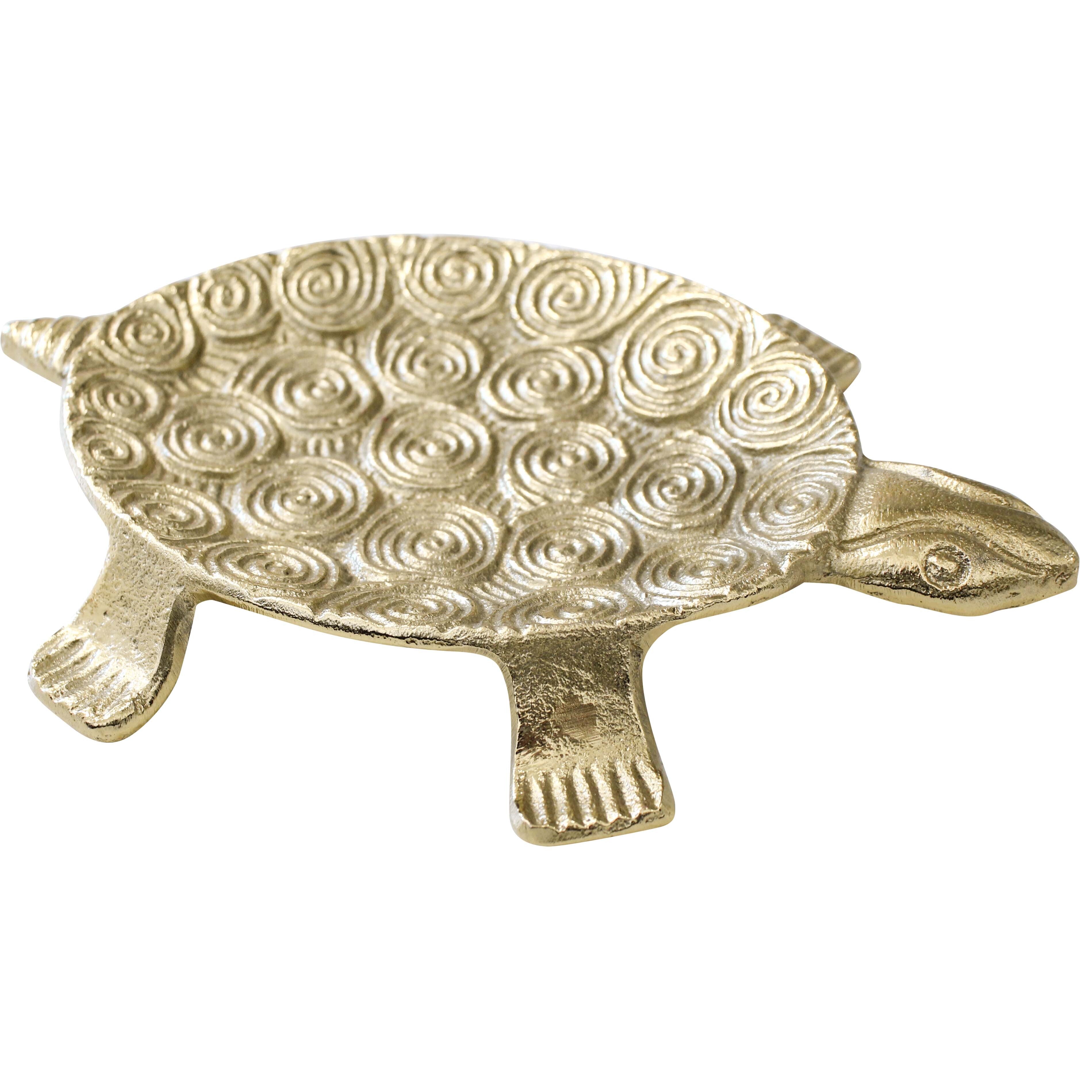Brass Turtle Tray