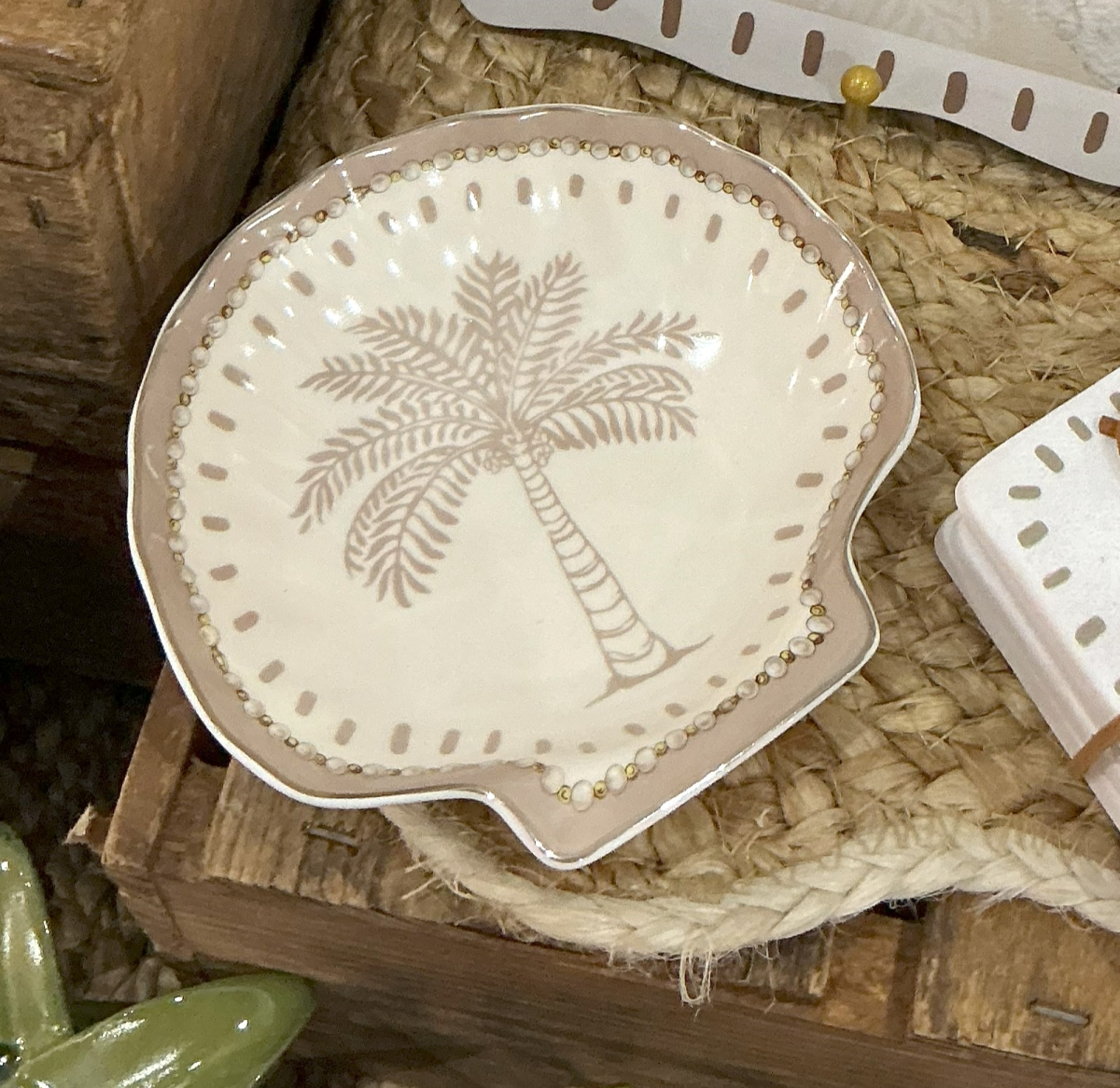Palm Trinket Dish