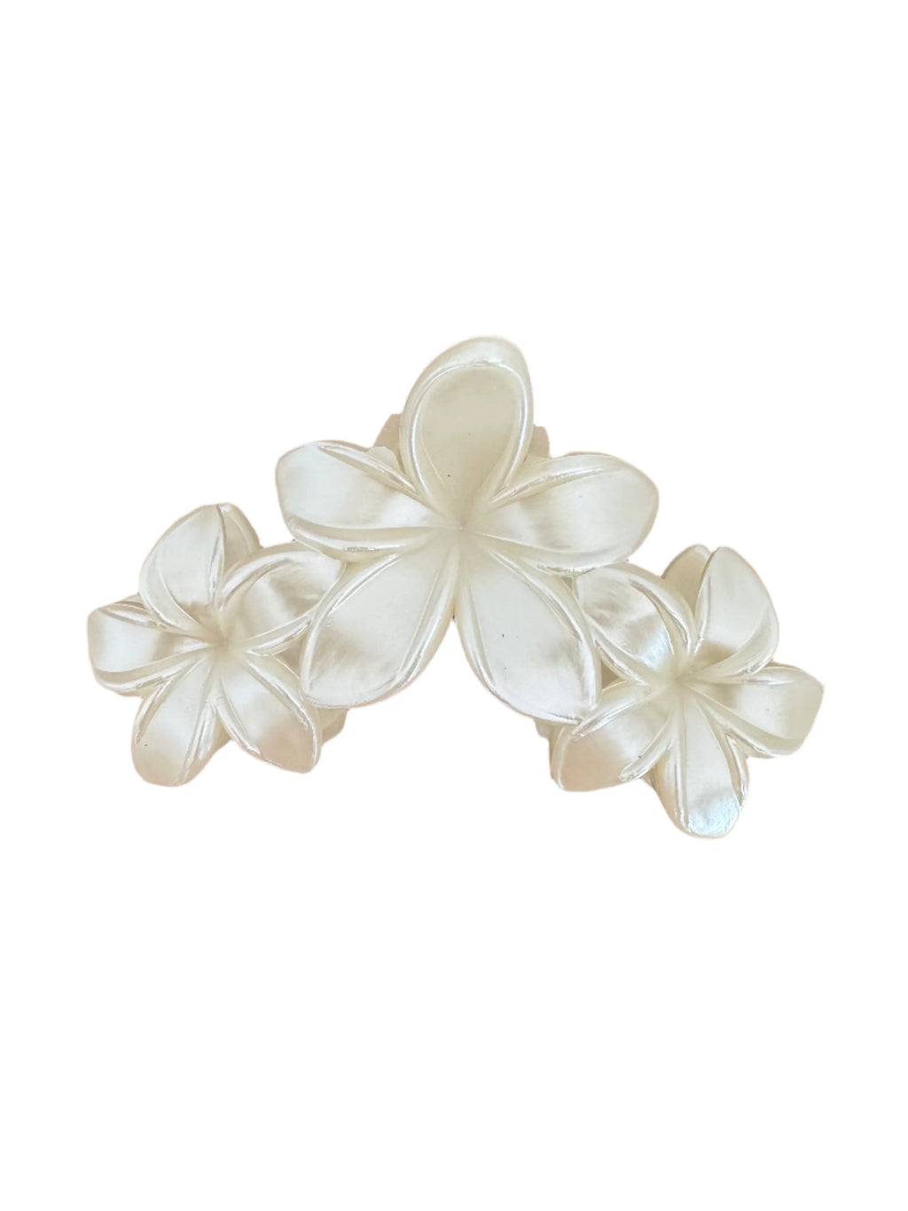 Frangipani Claw Clip