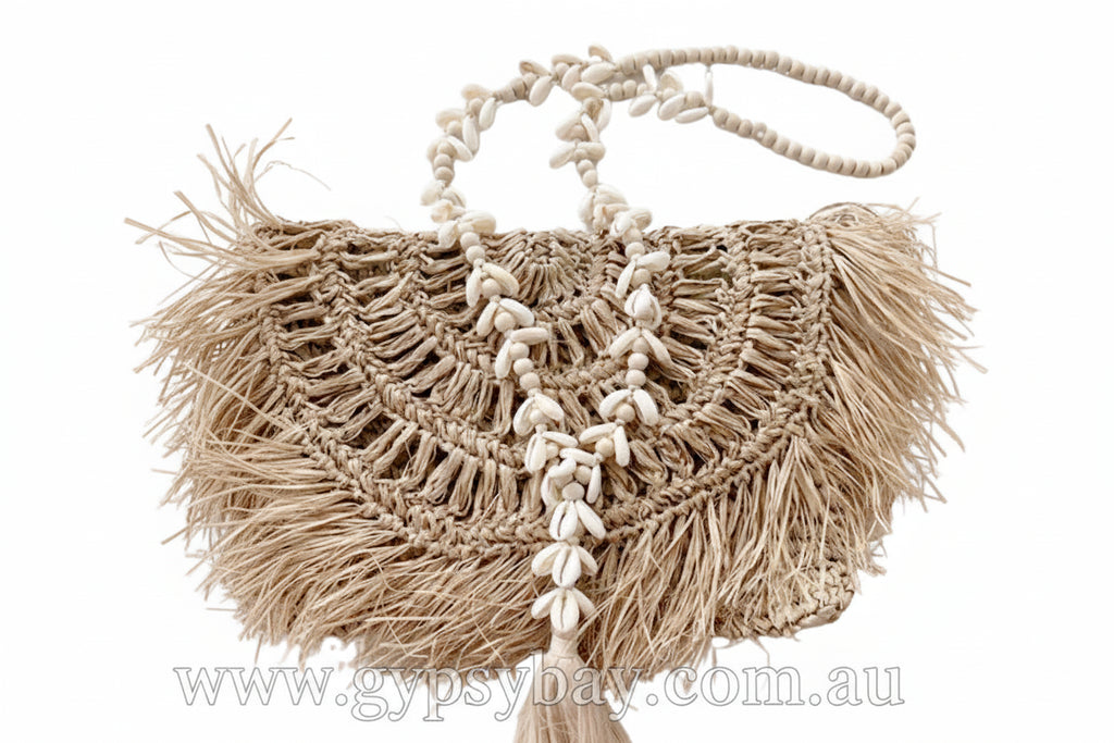 Long Shell Tassel Necklace