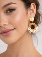 Cowrie  Earrings