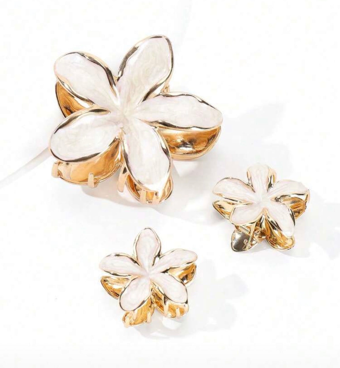Enamel Hair Claw Clip