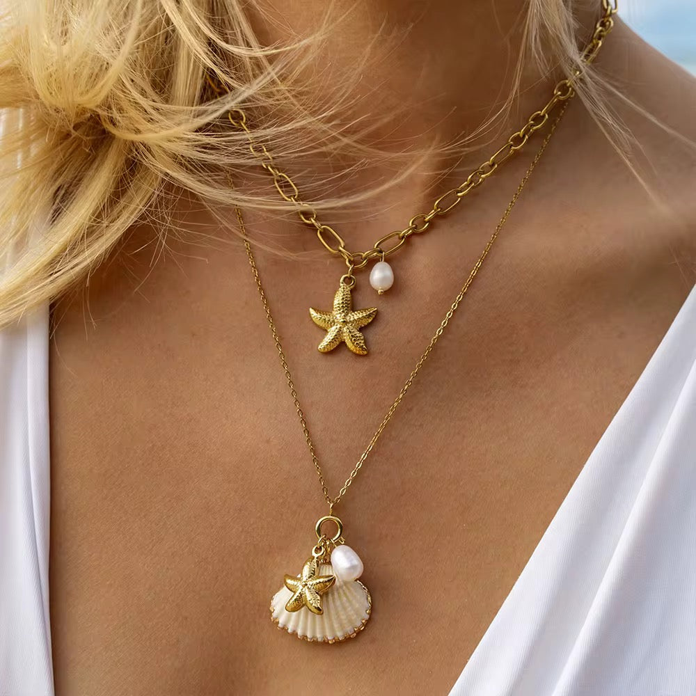 Ocean Necklace Layer Set