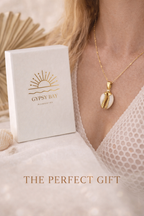 Gold Cowrie Shell Necklace