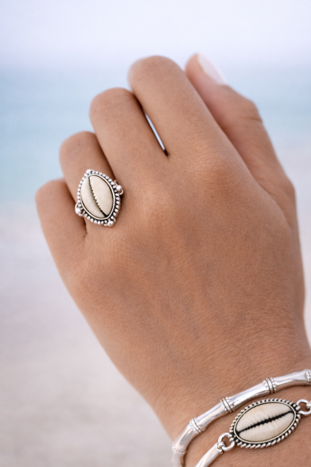 Cowrie Ring