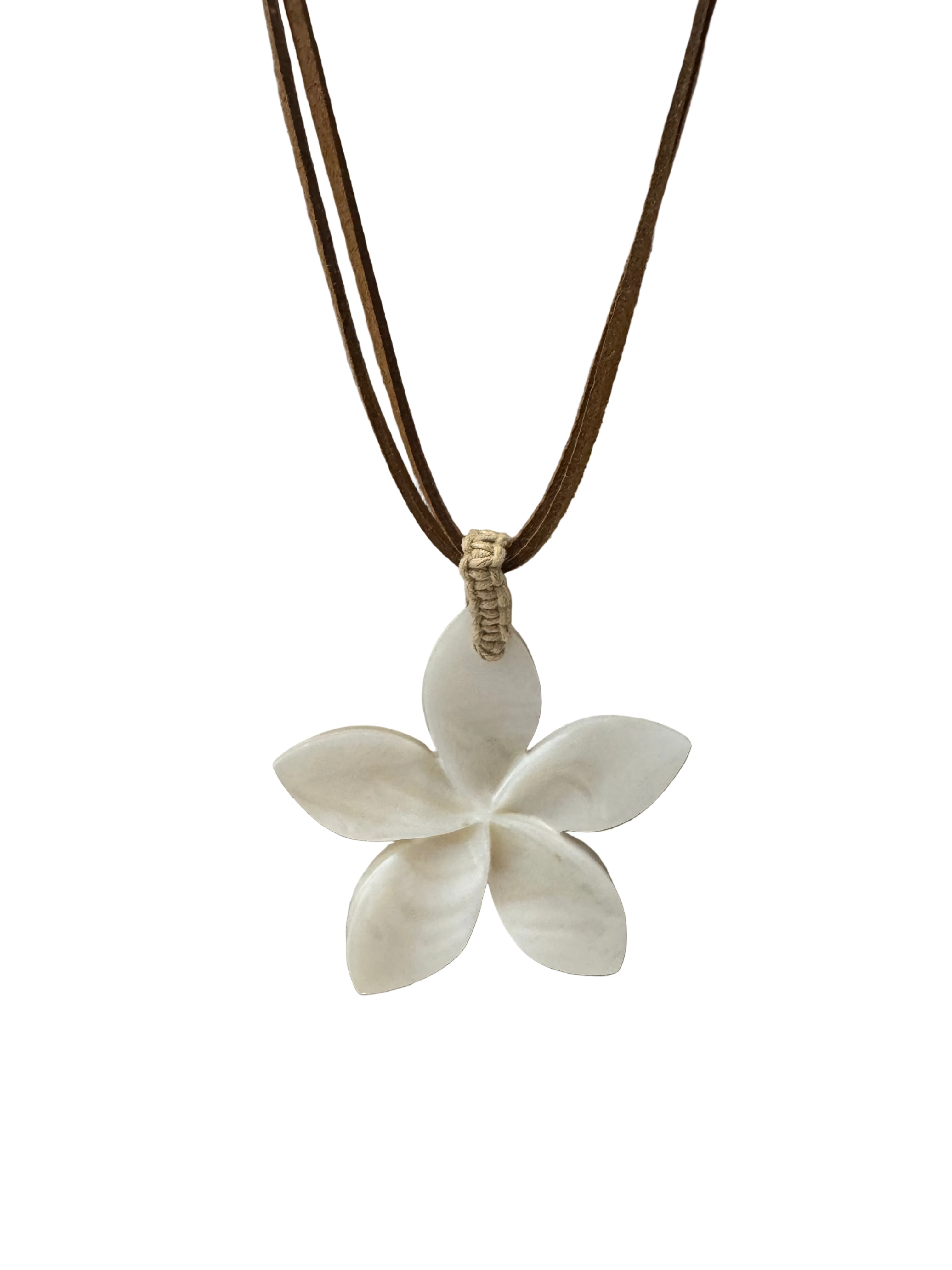 Frangipani Shell Necklace