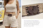 Coconut Shell Belt