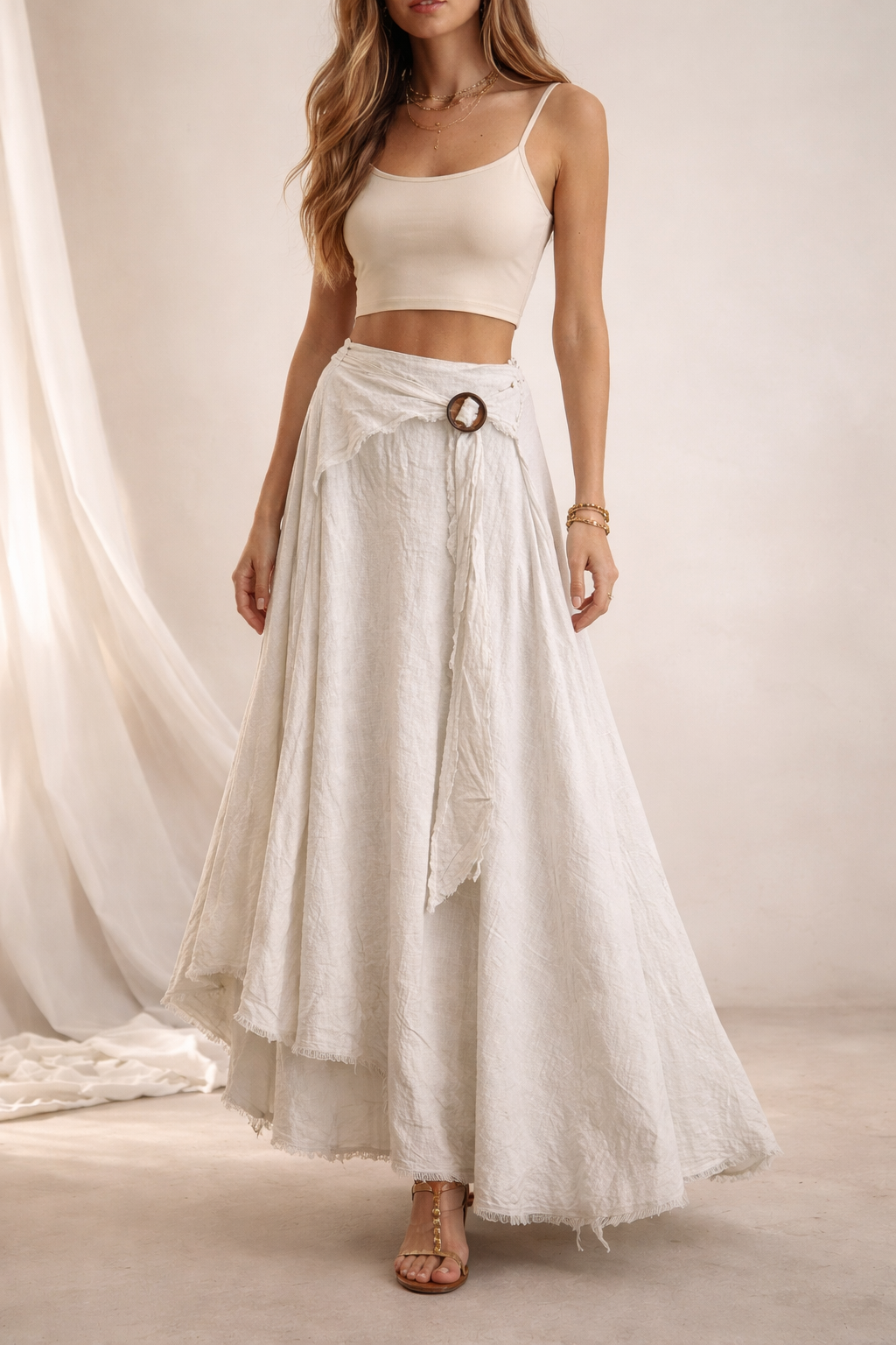 Italian Linen Skirt