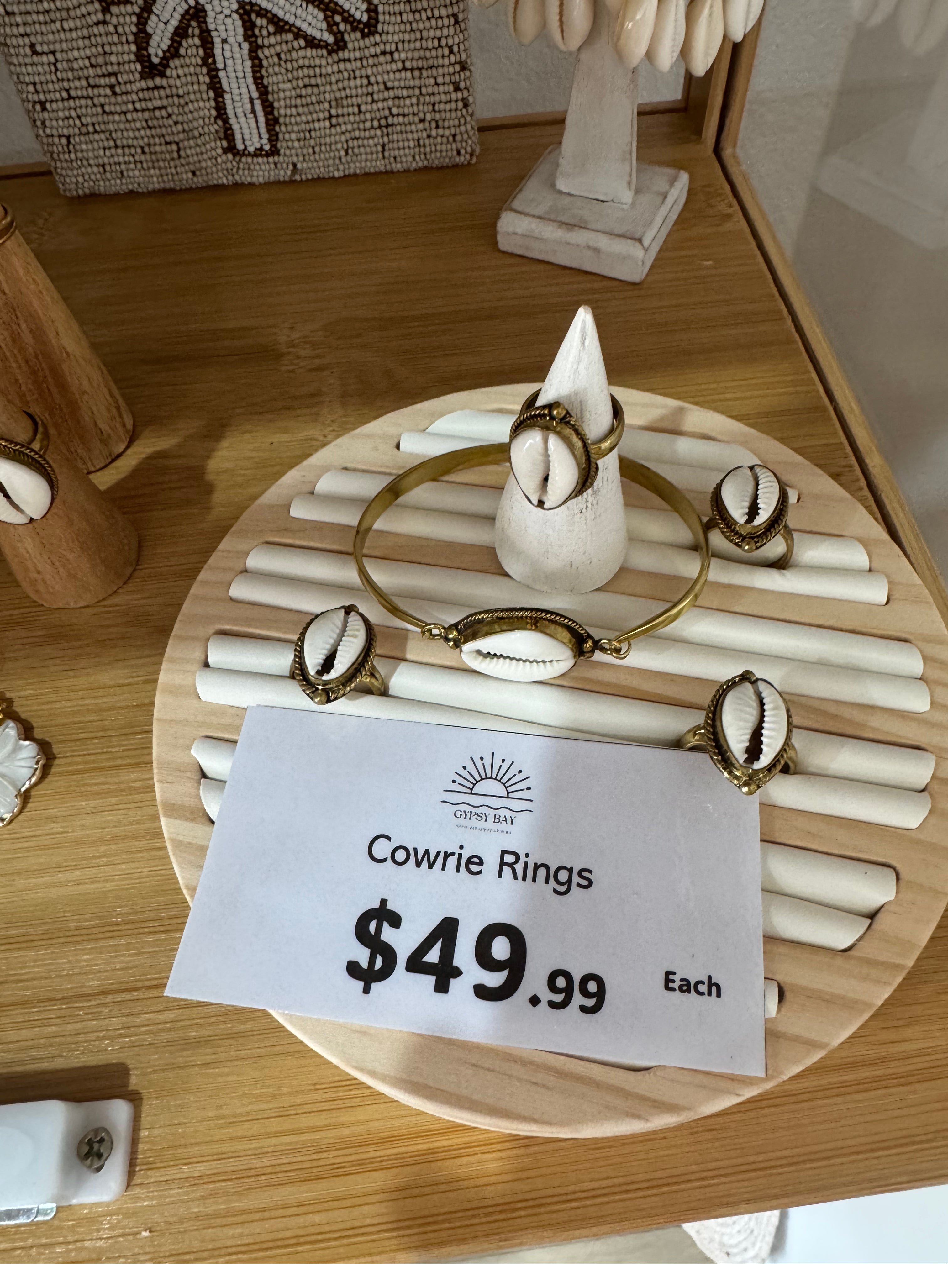 Cowrie Ring