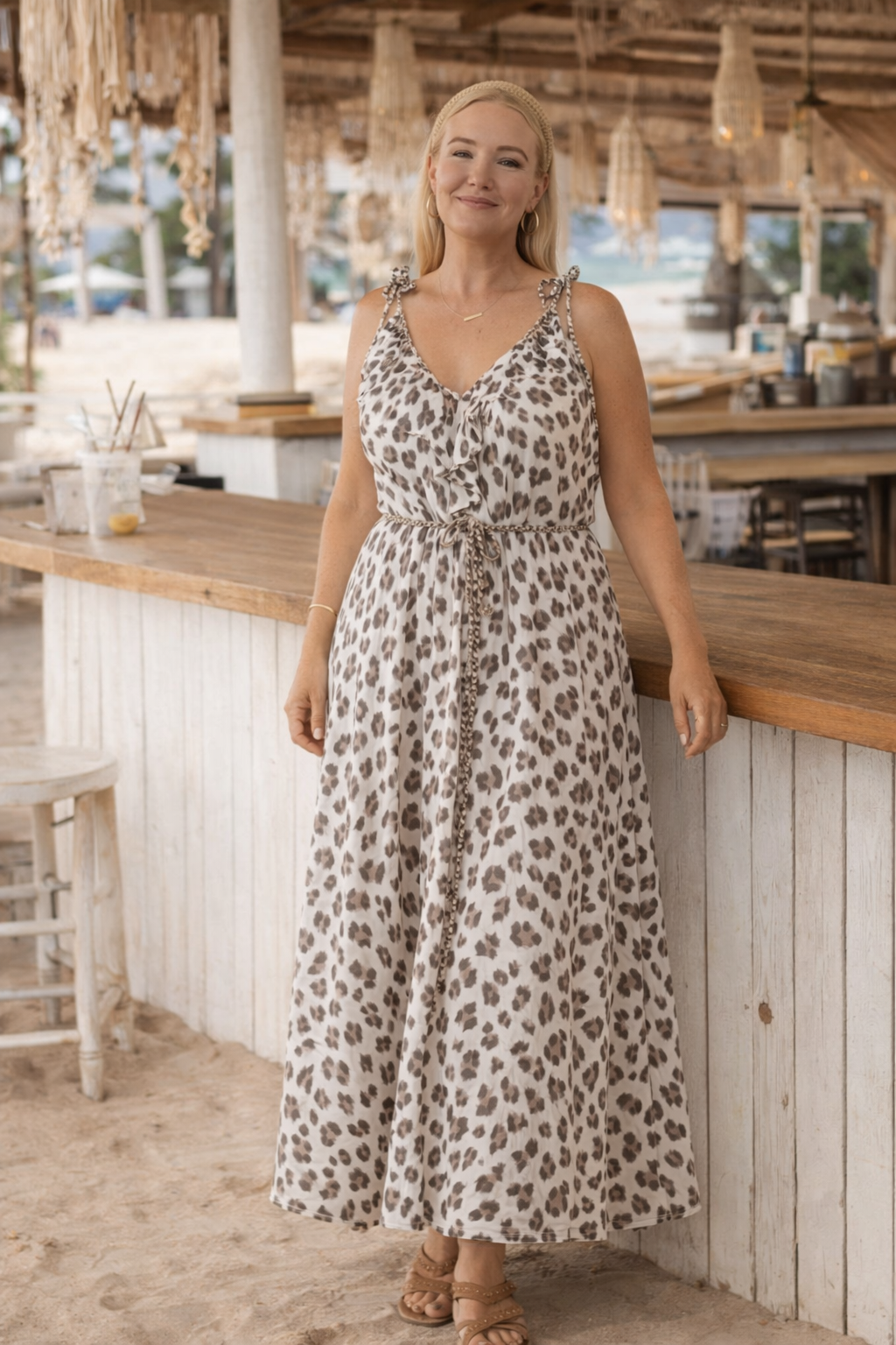 Gypsy Bay Leopard Dress