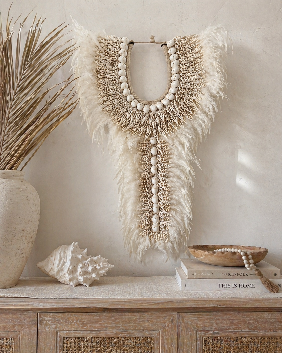 Coastal Tribal Shell Necklace