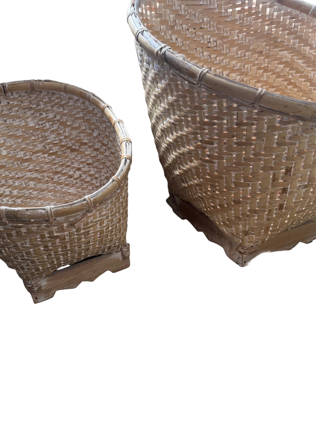 Coastal Woven Storage Basket Set (Set of 3)