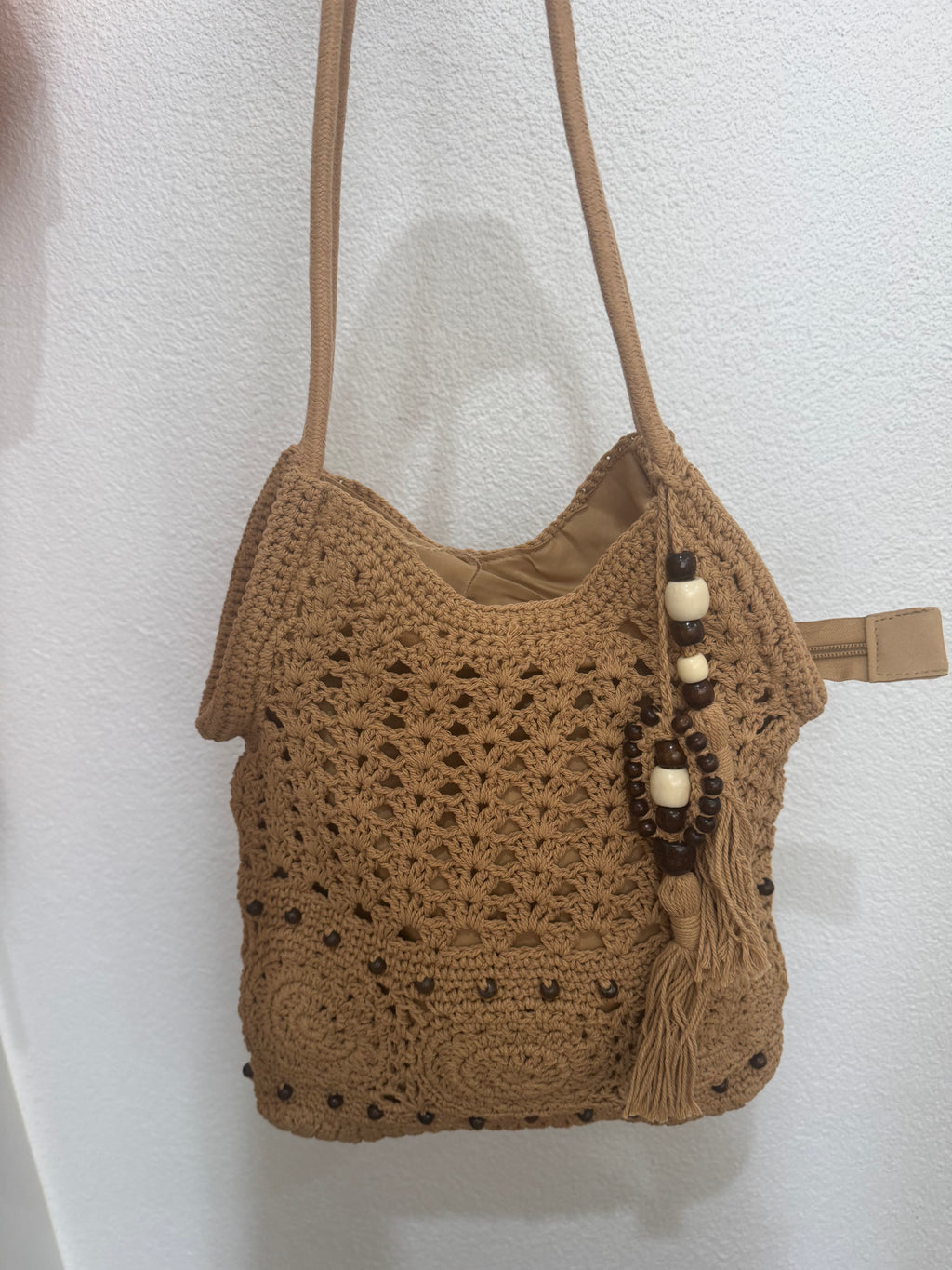 Boho Crochet Beach Bag