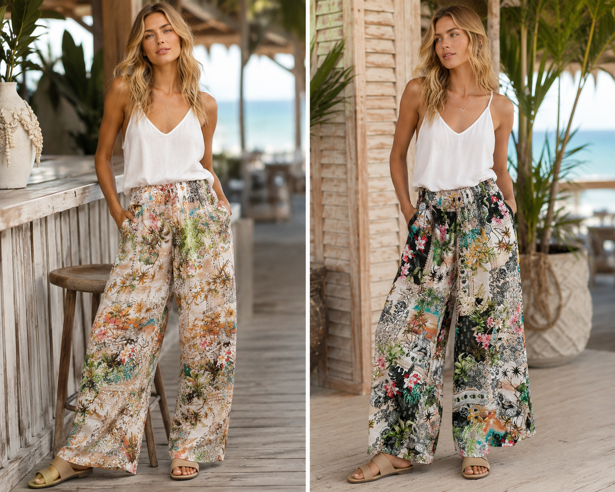 Fleur Linen Pants