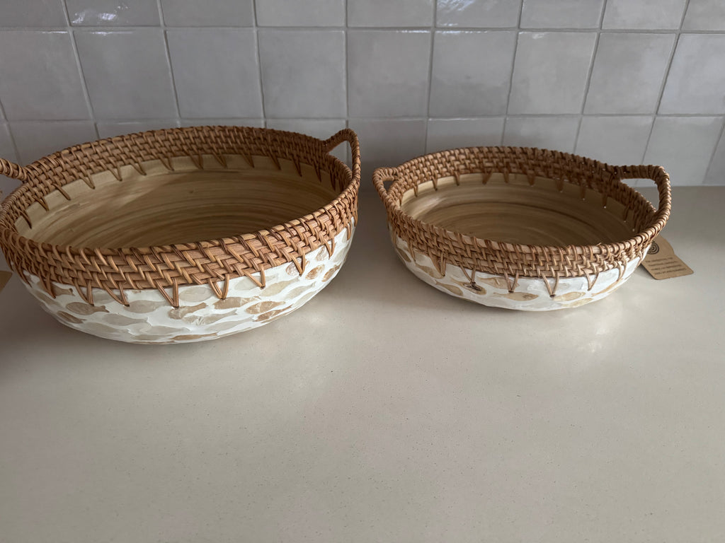 Capiz Shell Bowl