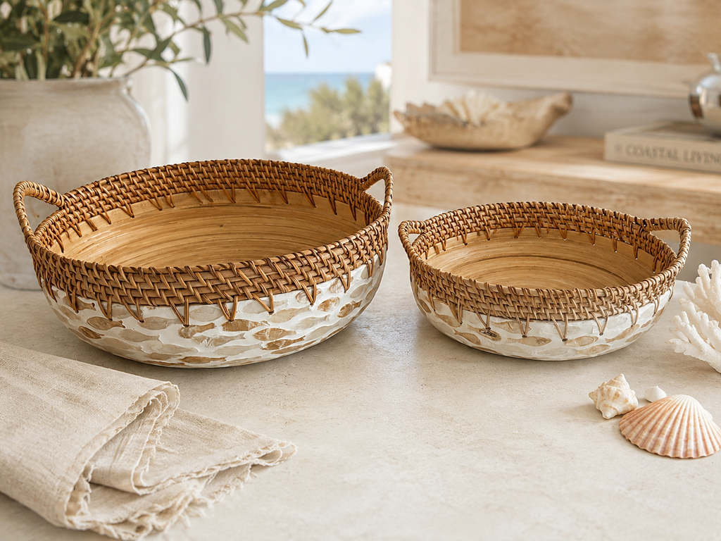 Capiz Shell Bowl