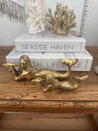 Brass mermaid