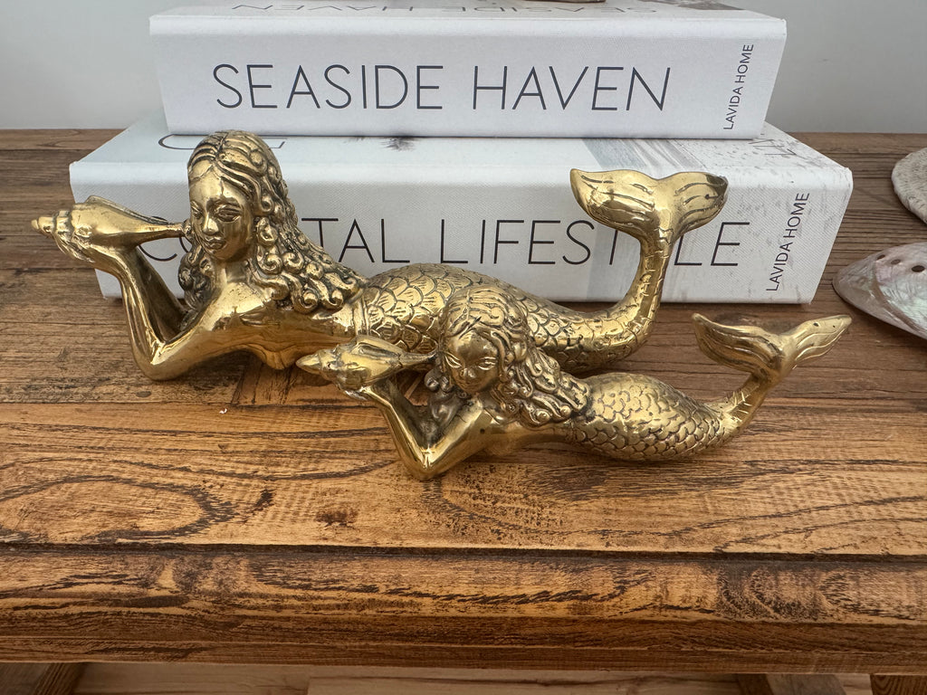 Brass mermaid