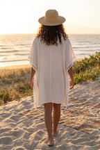 PAROS WHITE SHORT DRESS