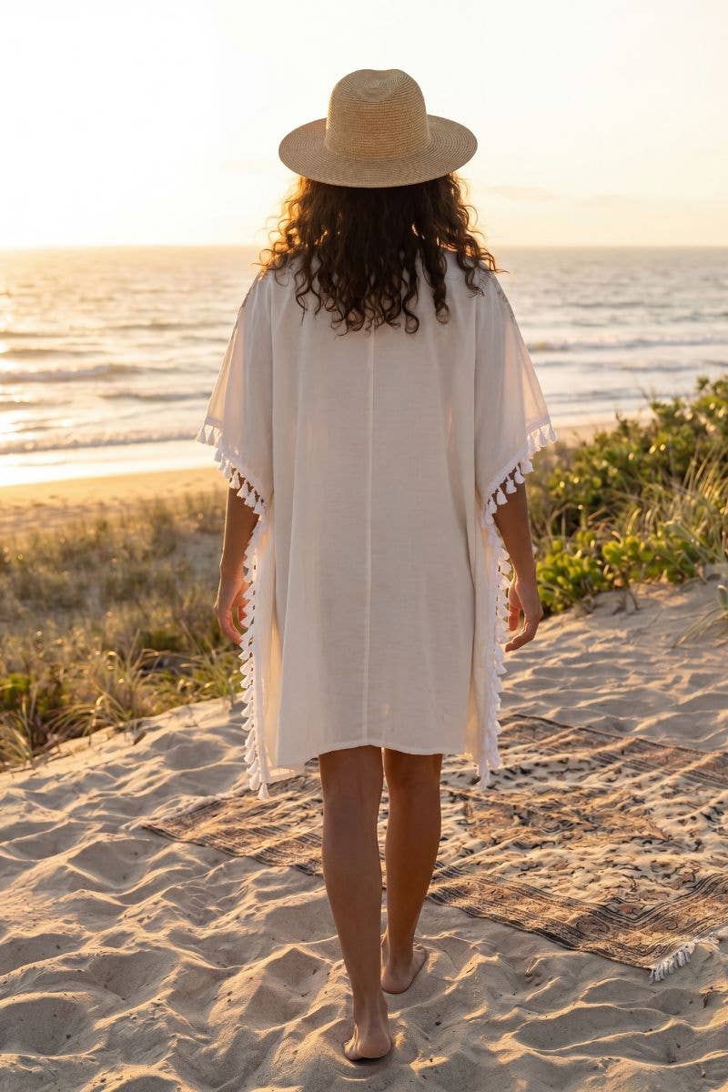 PAROS WHITE SHORT DRESS
