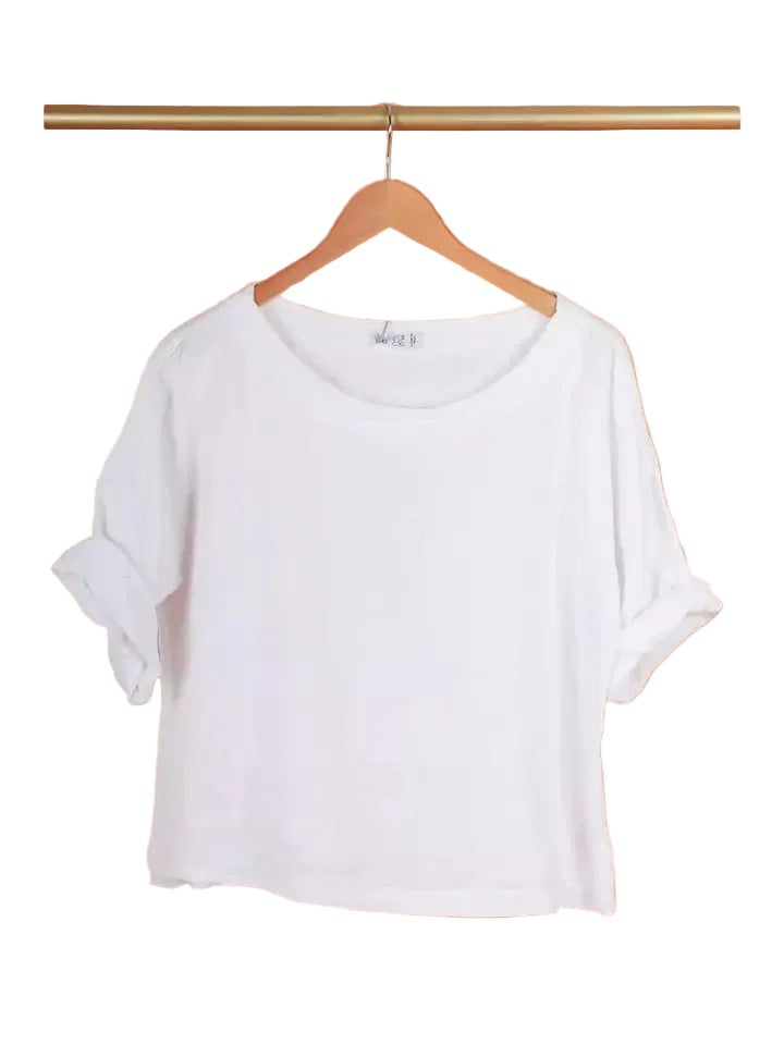 Italian Linen Top